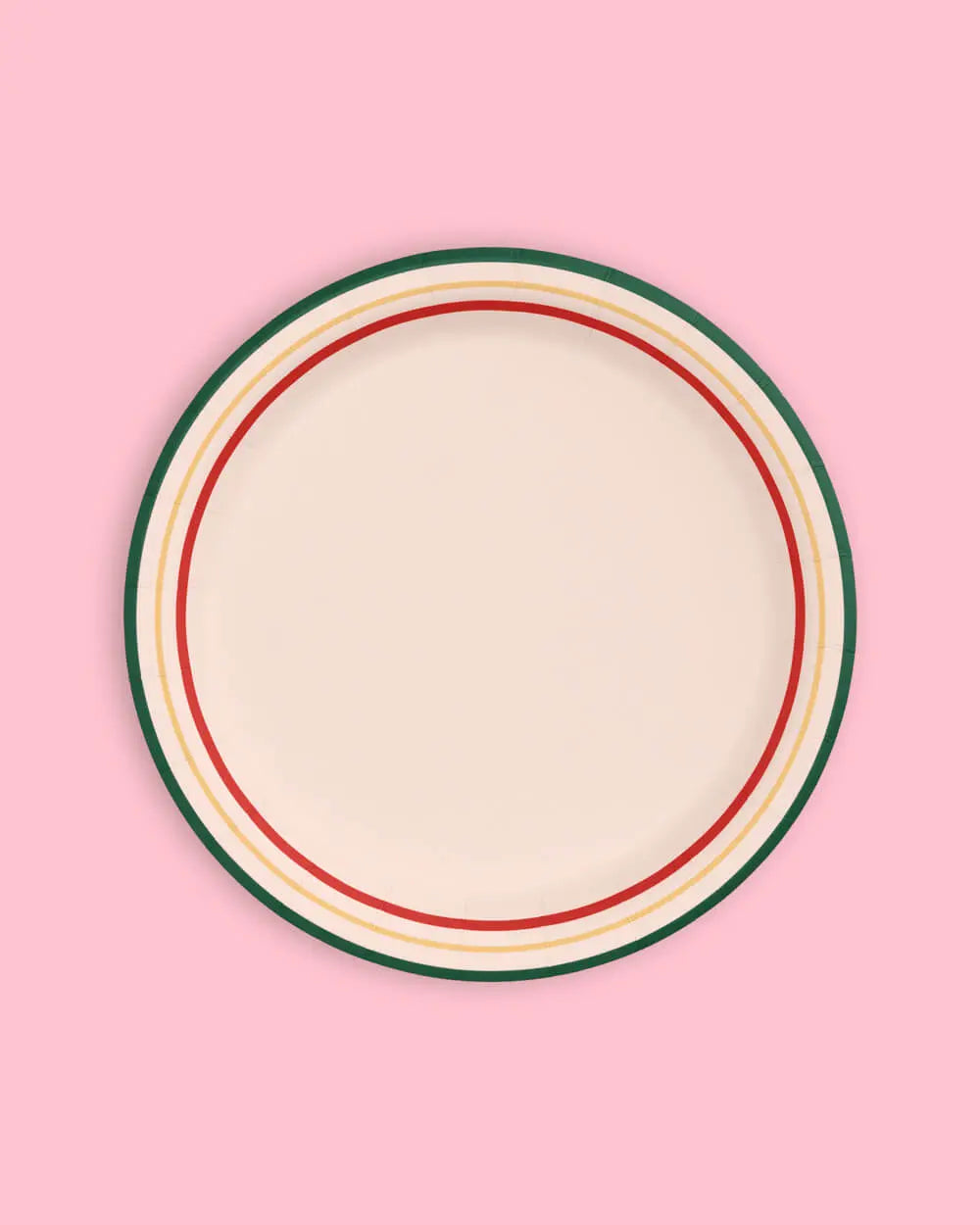 Camp Bride Plates - 24 matte paper plates xo, Fetti