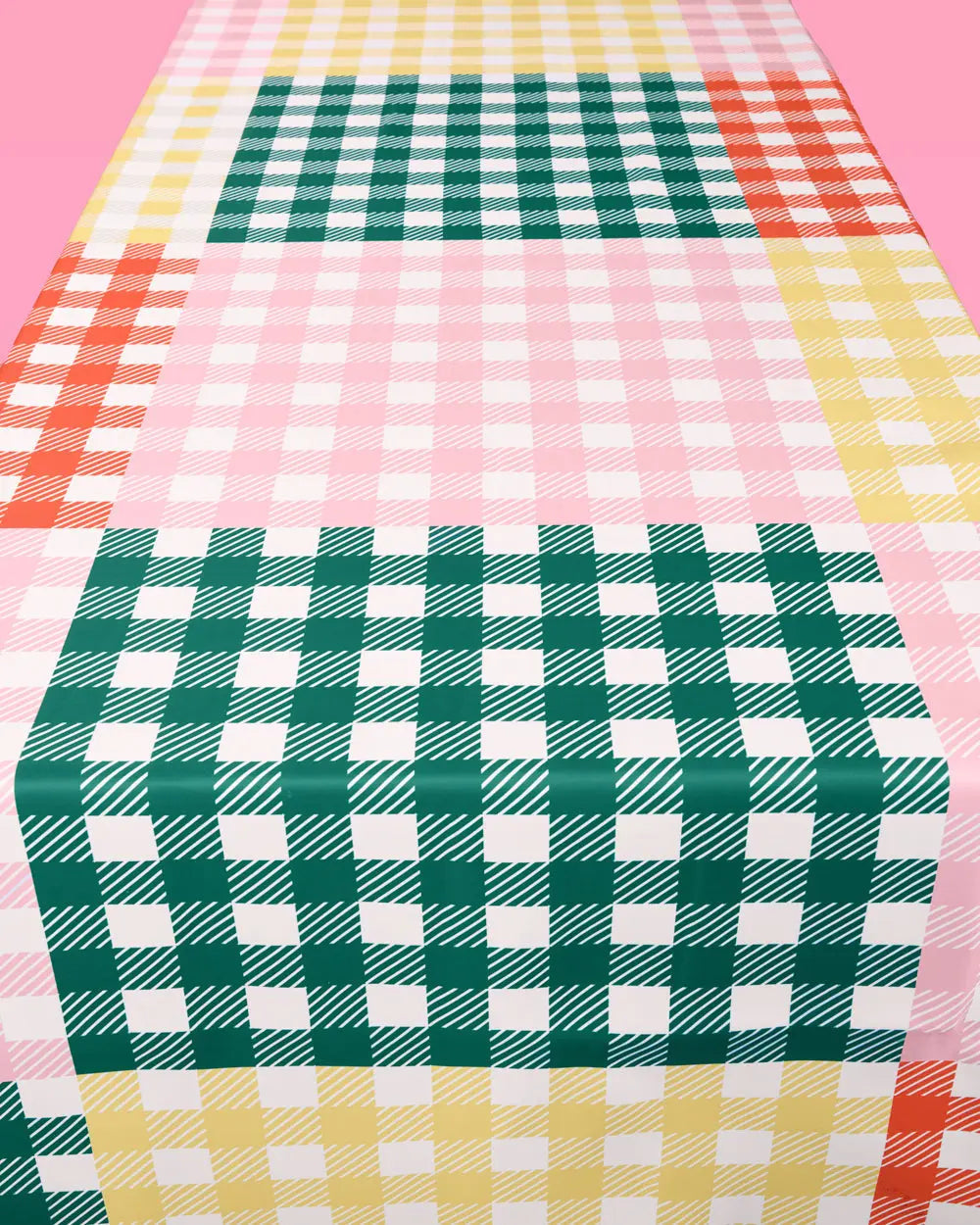 Camp Bride Tablecloth - washable table cover xo, Fetti