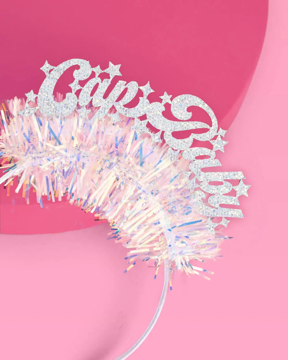 Cap Baby Headband - fringe headband xo, Fetti