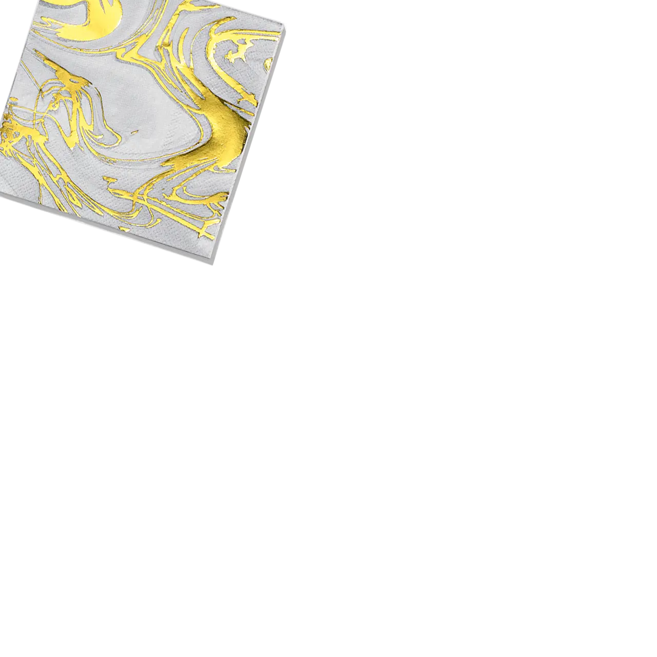 Carrara Marble Cocktail Napkins (25 per pack) Coterie