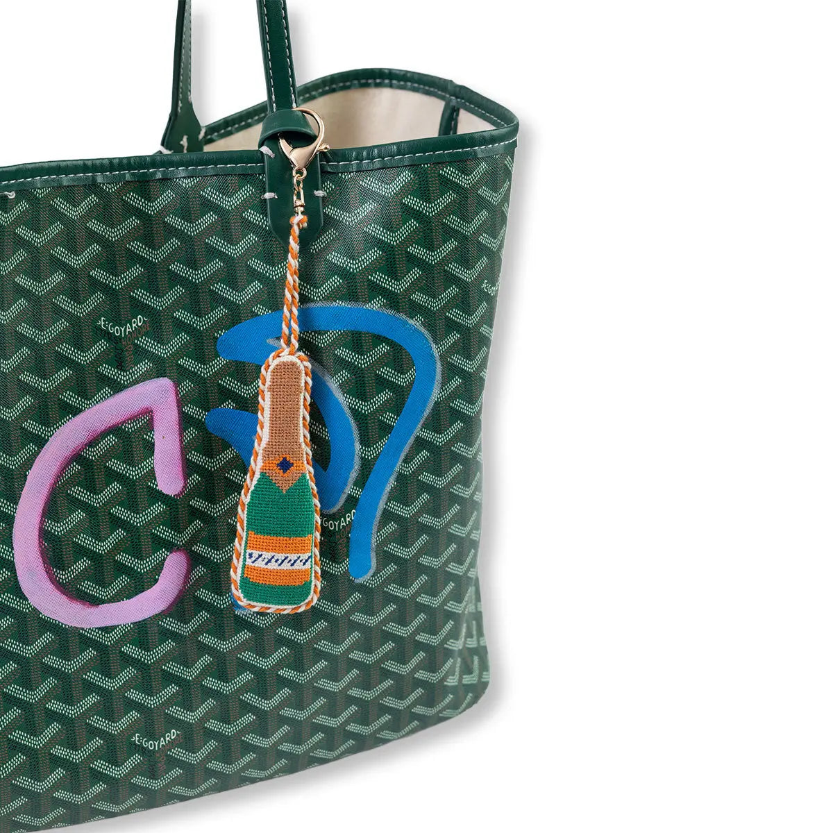 Champagne Bottle - Bag Charm Furbish Studio