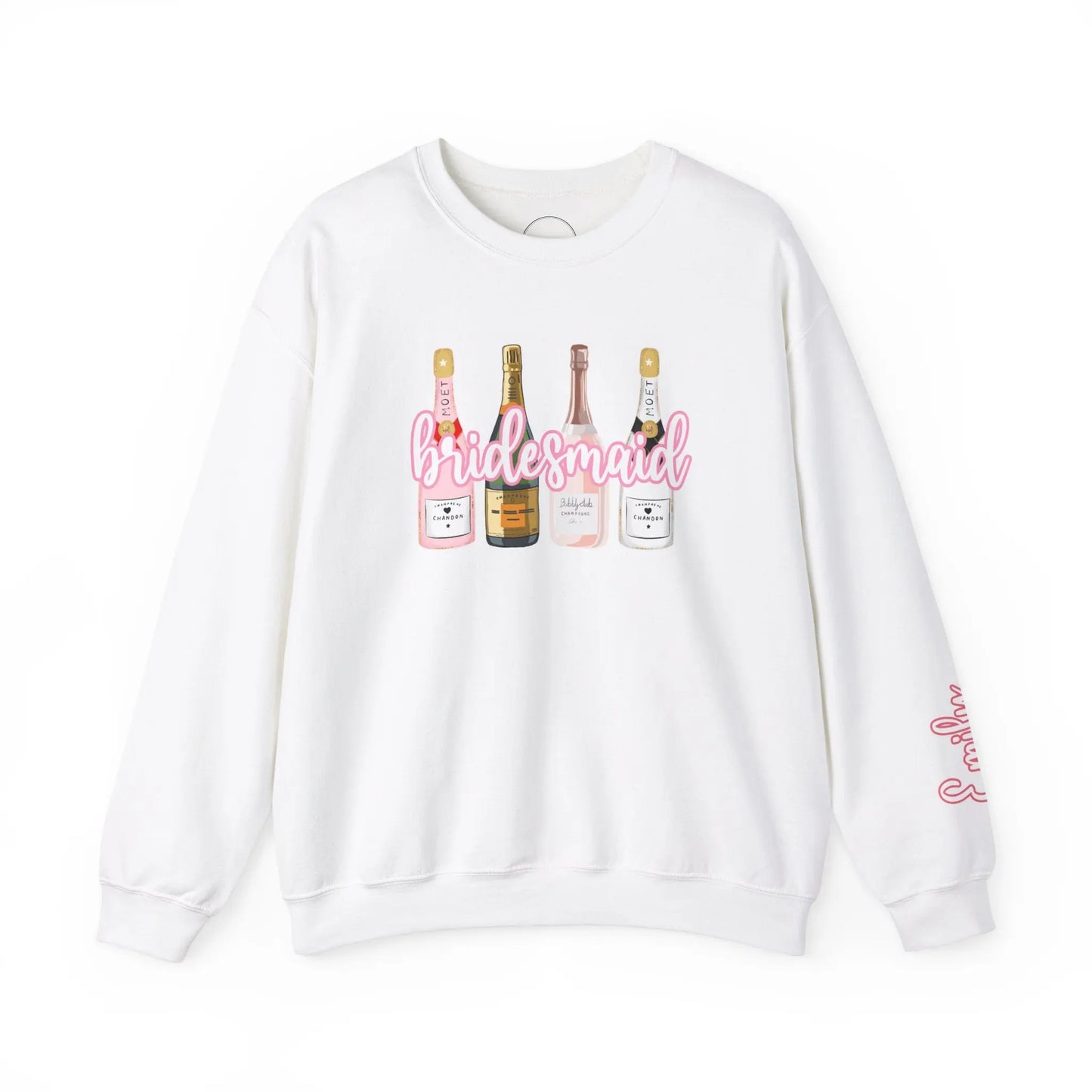 Champagne Dreams Bridal Collection - Bridesmaid Sweatshirt Printify