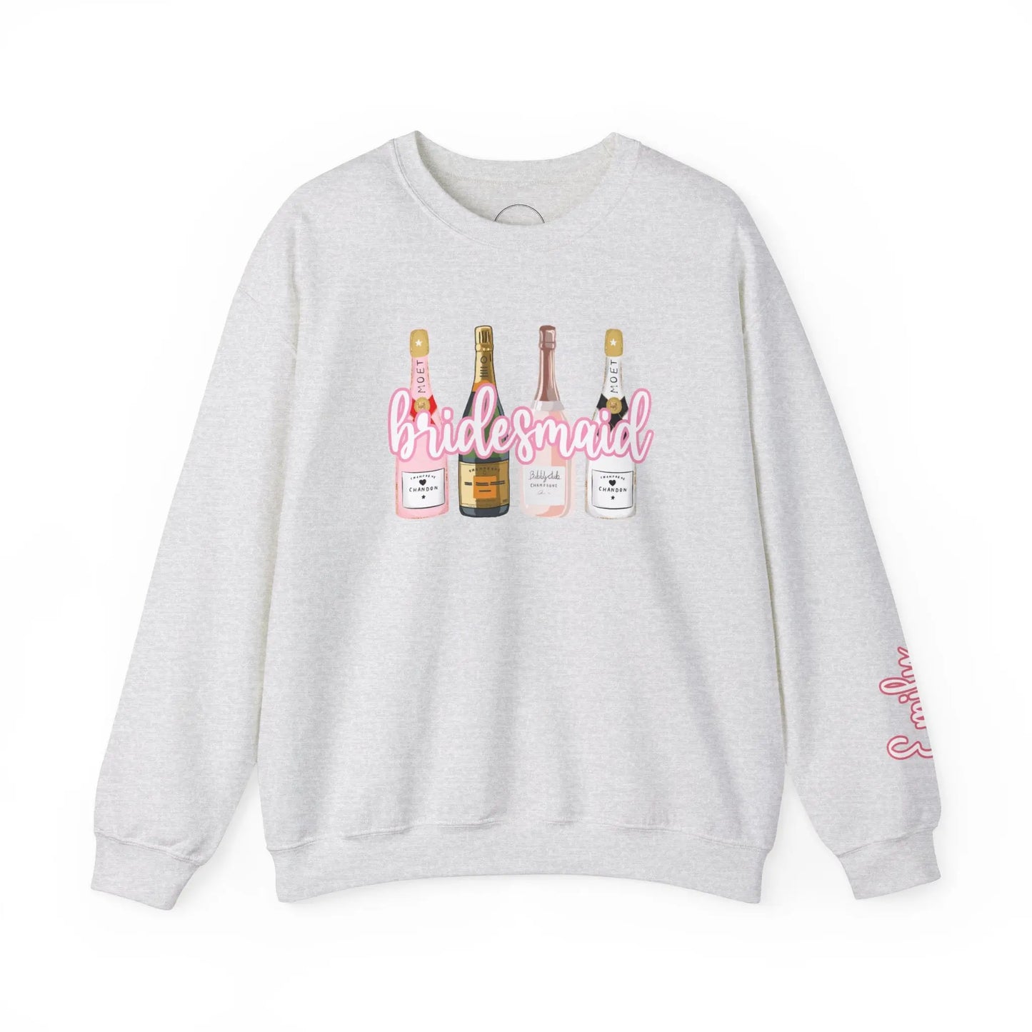 Champagne Dreams Bridal Collection - Bridesmaid Sweatshirt Printify