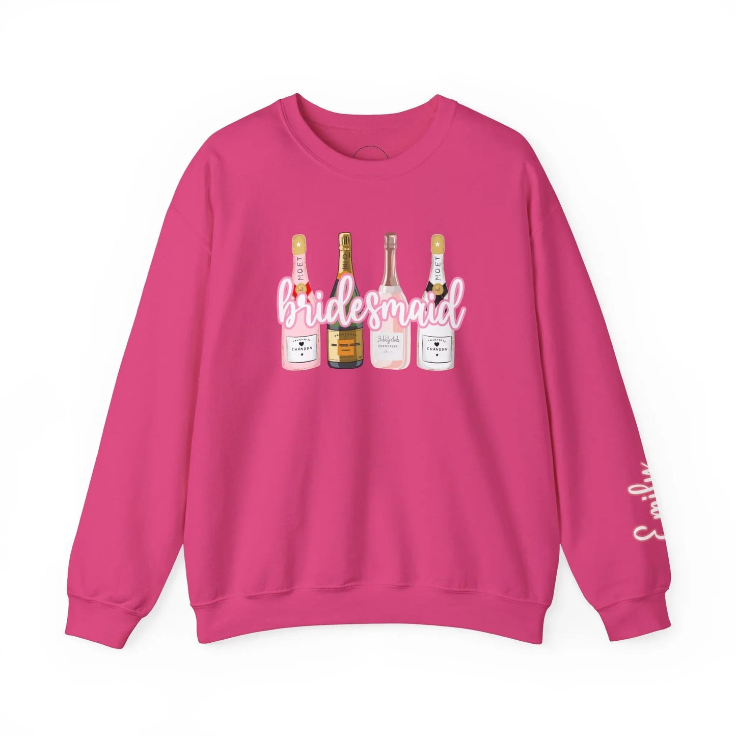 Champagne Dreams Bridal Collection - Bridesmaid Sweatshirt Printify