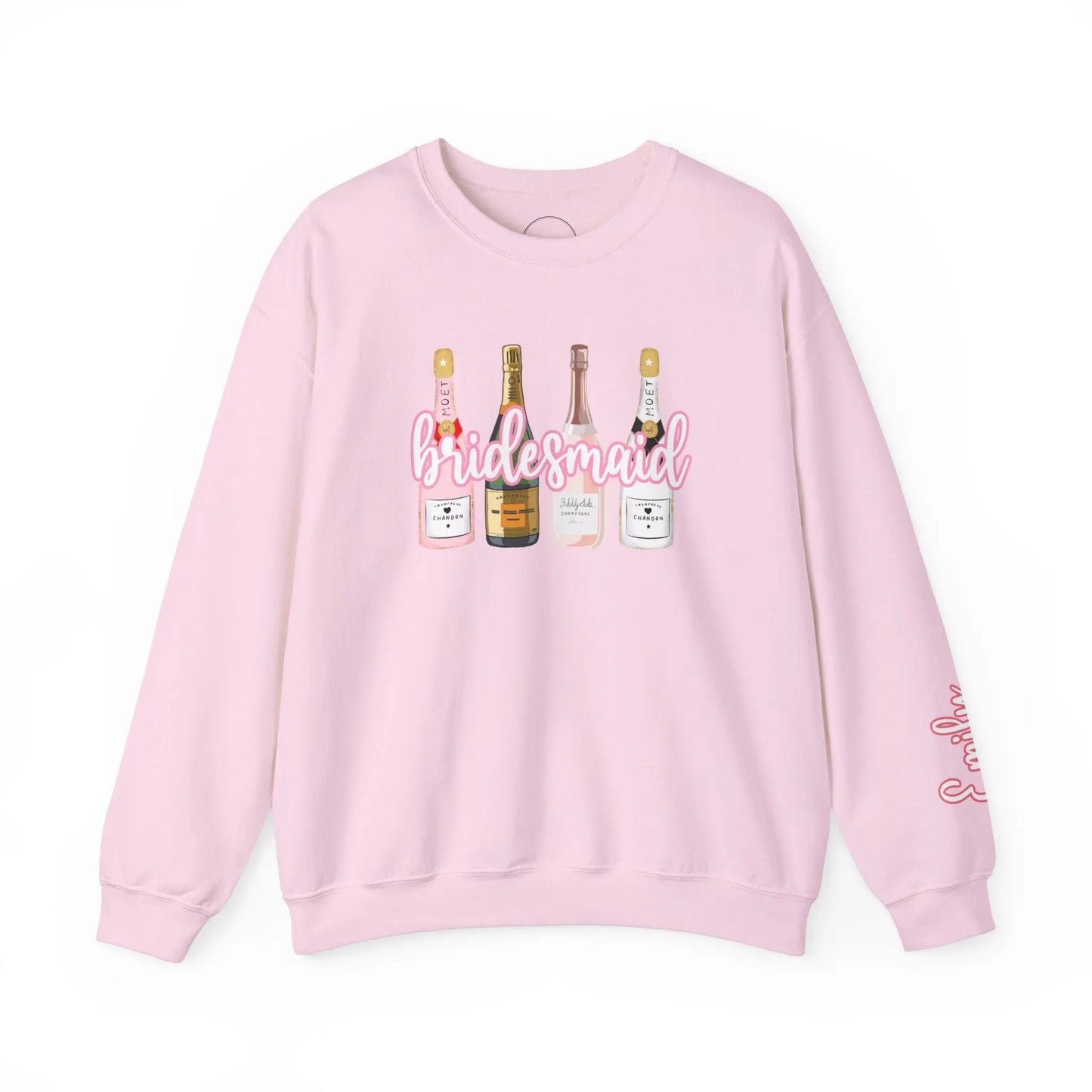 Champagne Dreams Bridal Collection - Bridesmaid Sweatshirt Printify