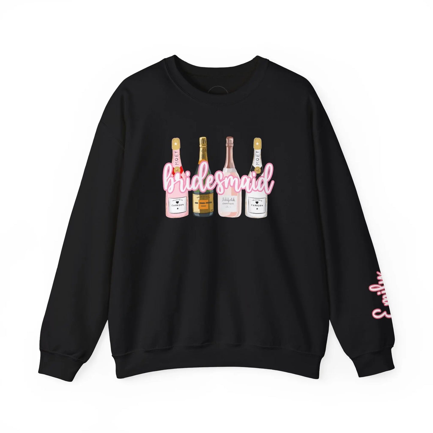 Champagne Dreams Bridal Collection - Bridesmaid Sweatshirt Printify