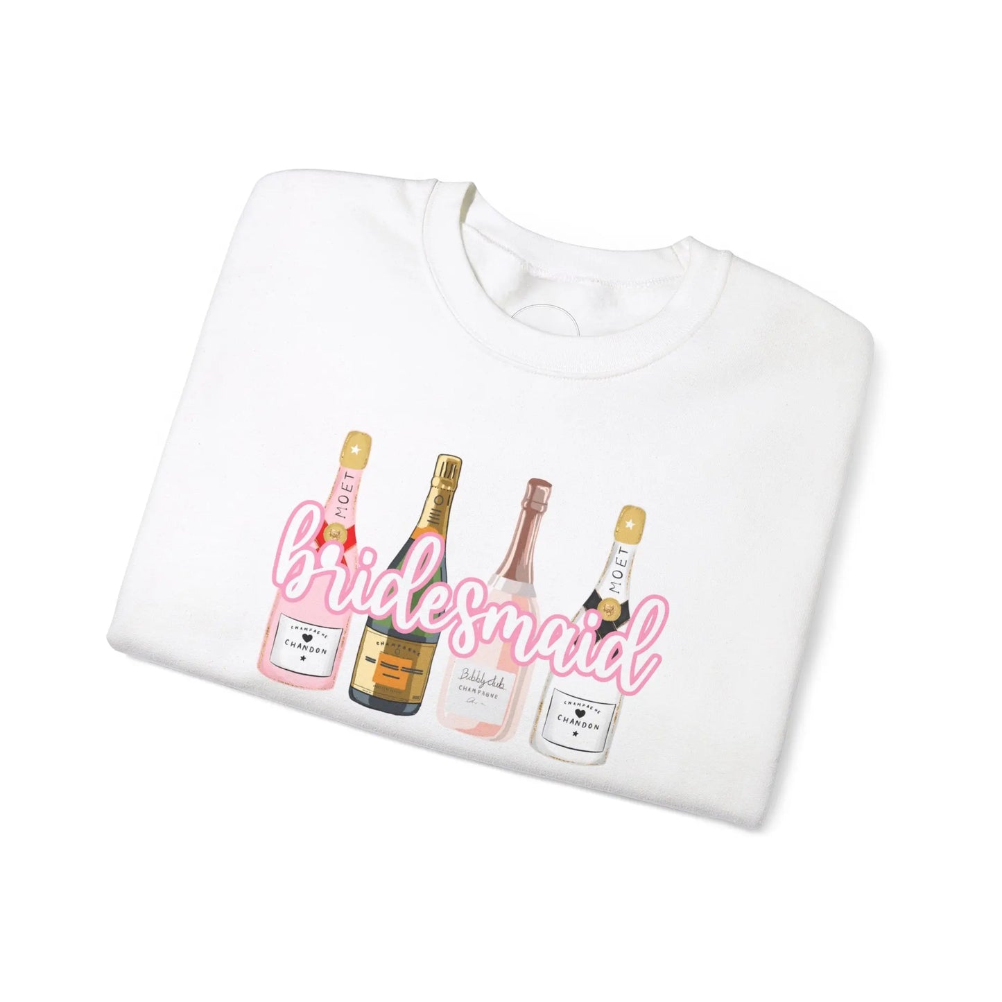 Champagne Dreams Bridal Collection - Bridesmaid Sweatshirt Printify