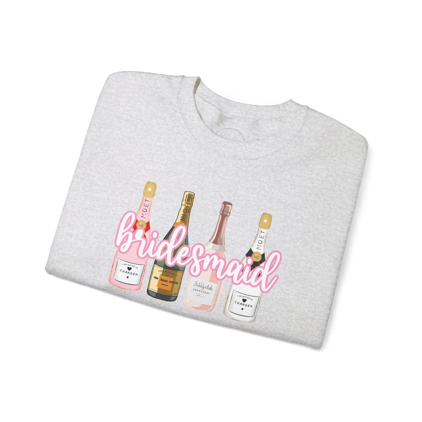 Champagne Dreams Bridal Collection - Bridesmaid Sweatshirt Printify