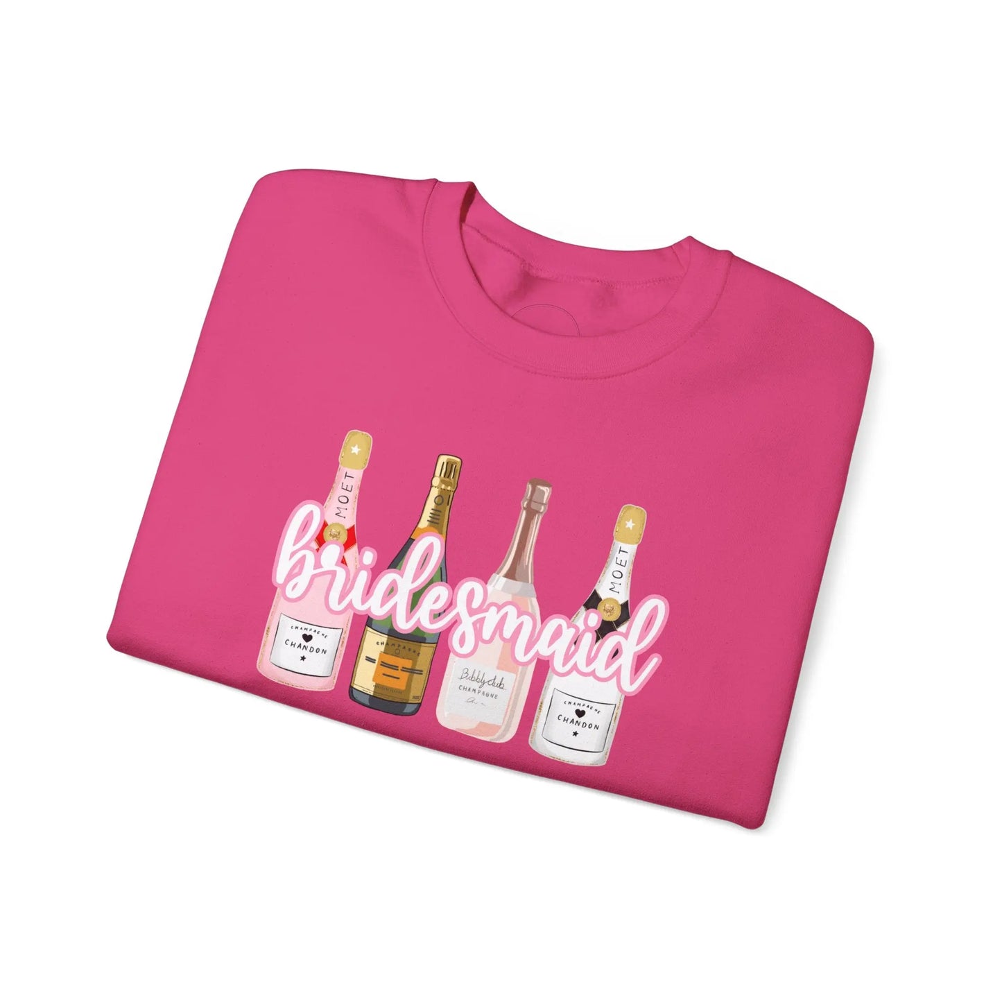 Champagne Dreams Bridal Collection - Bridesmaid Sweatshirt Printify