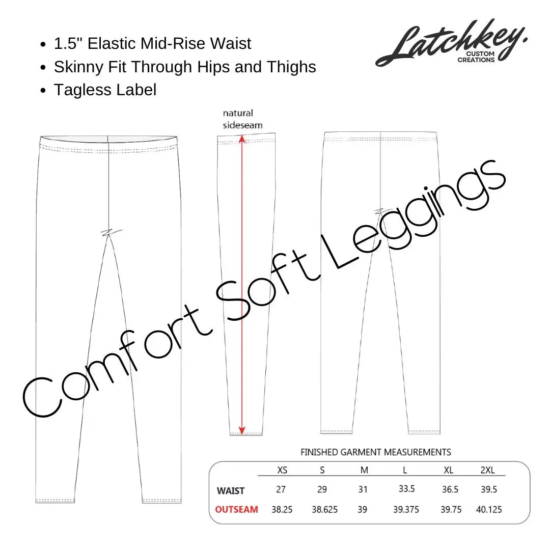 Champagne Dreams Collection - Leggings Printify