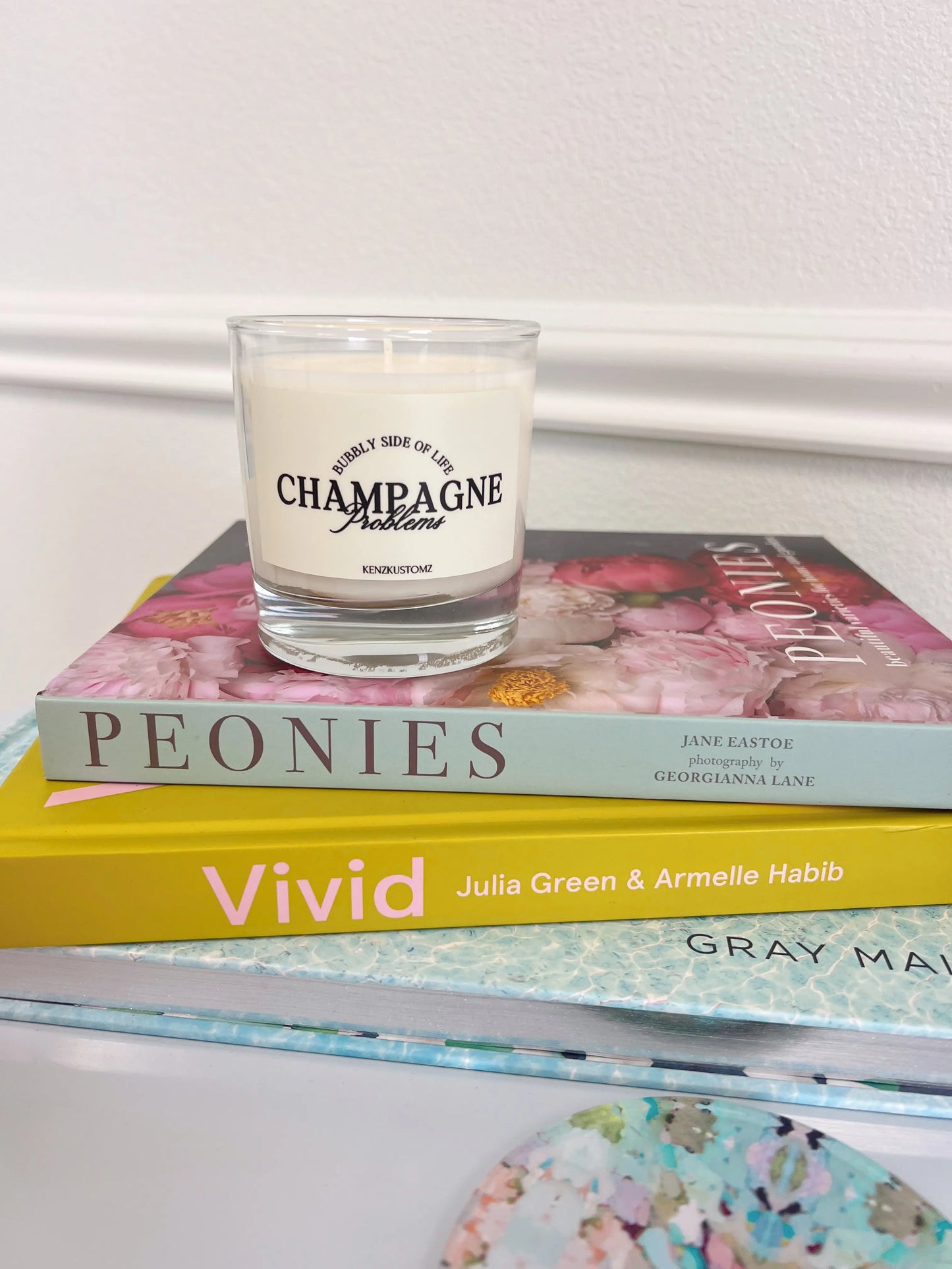 Champagne Problems Candle KenzKustomz
