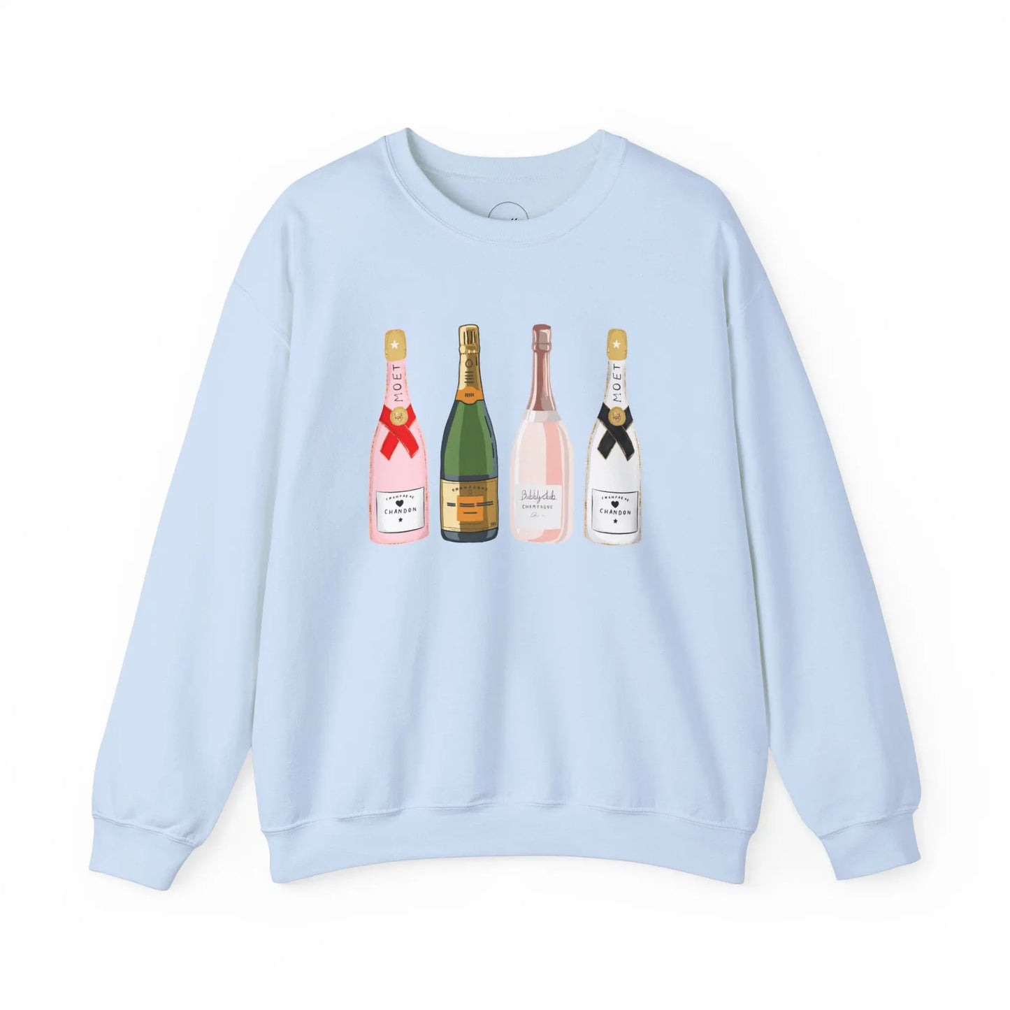 Champagne Problems Crewneck Sweatshirt Printify