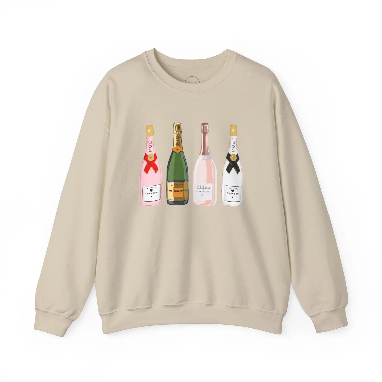 Champagne Problems Crewneck Sweatshirt Printify