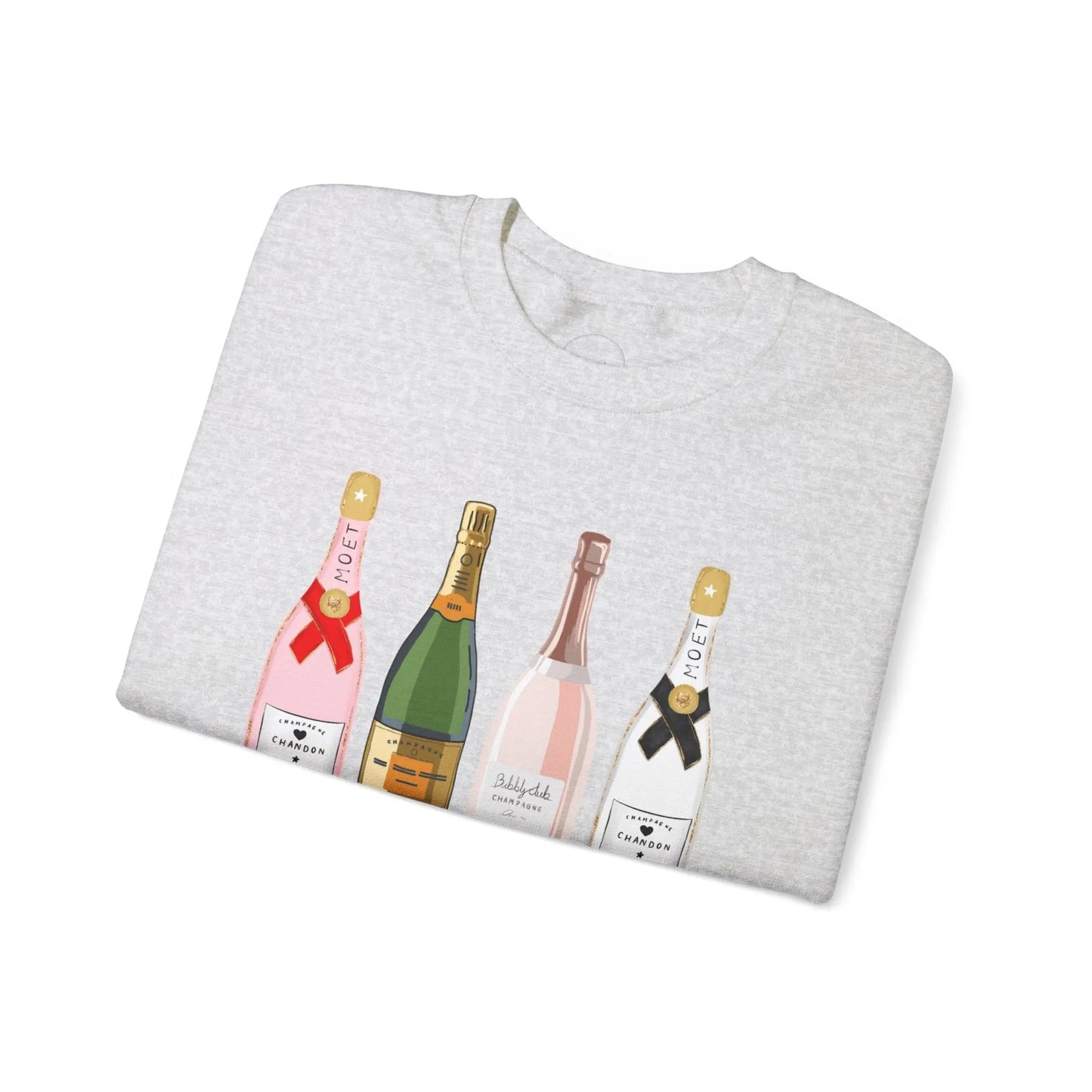 Champagne Problems Crewneck Sweatshirt Printify