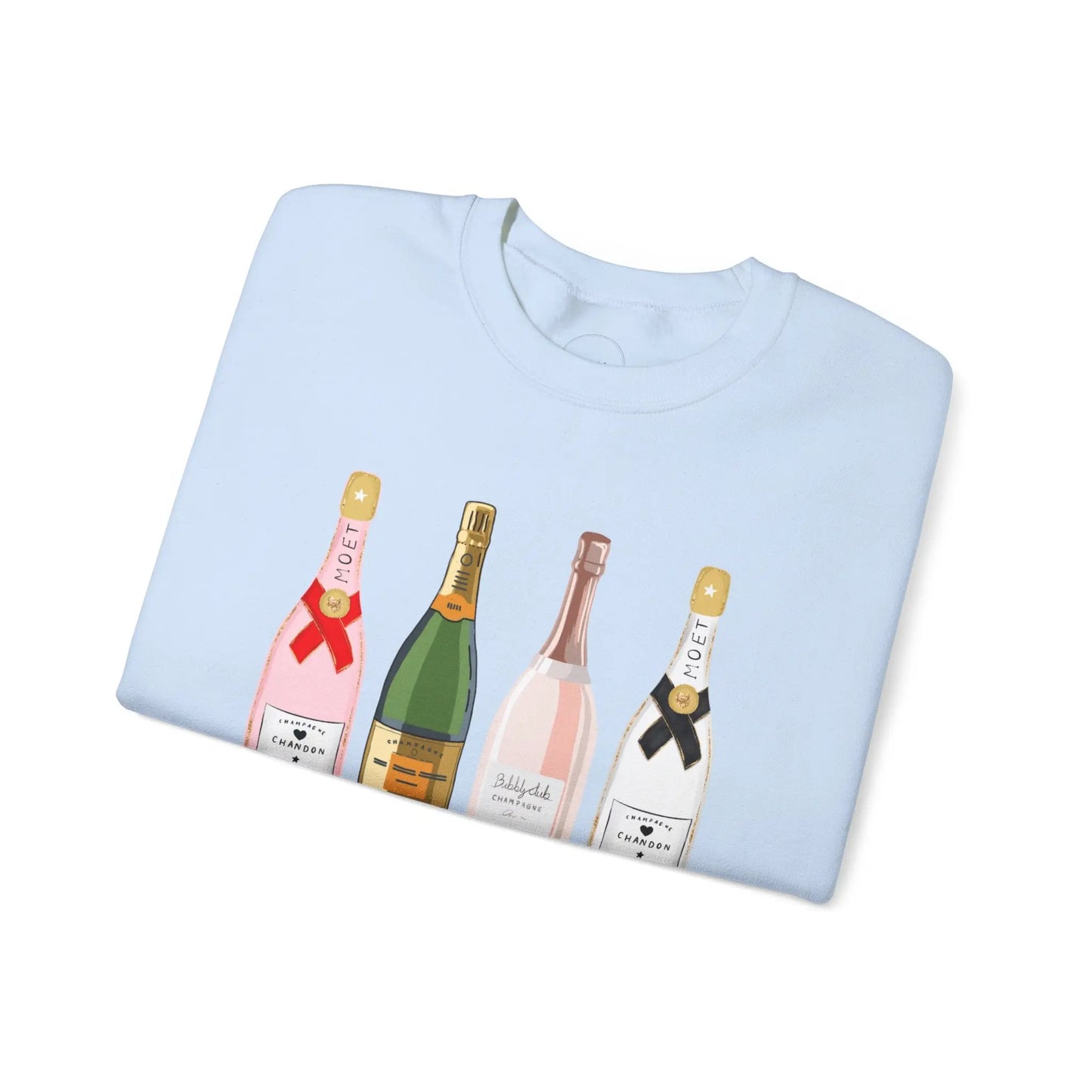 Champagne Problems Crewneck Sweatshirt Printify