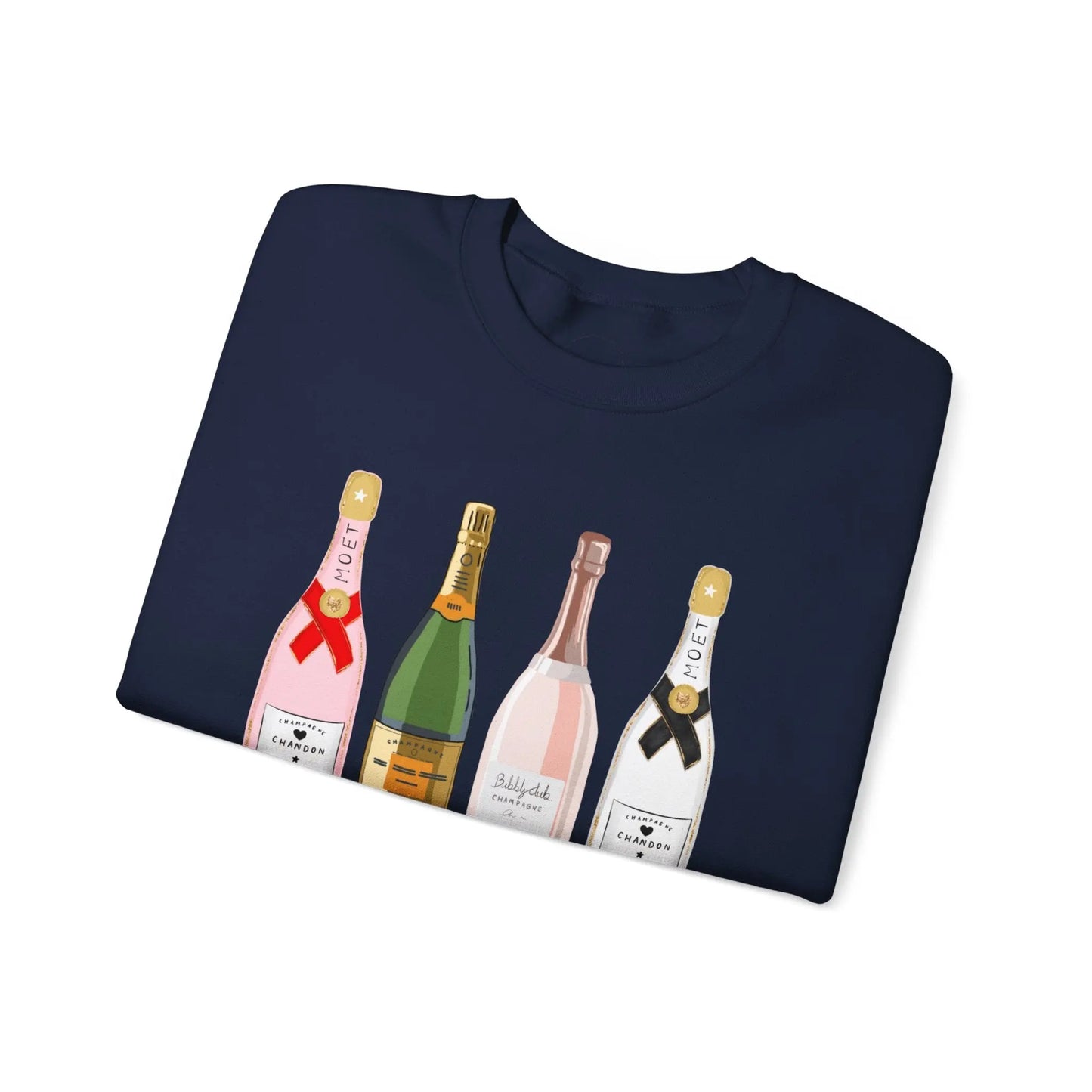 Champagne Problems Crewneck Sweatshirt Printify