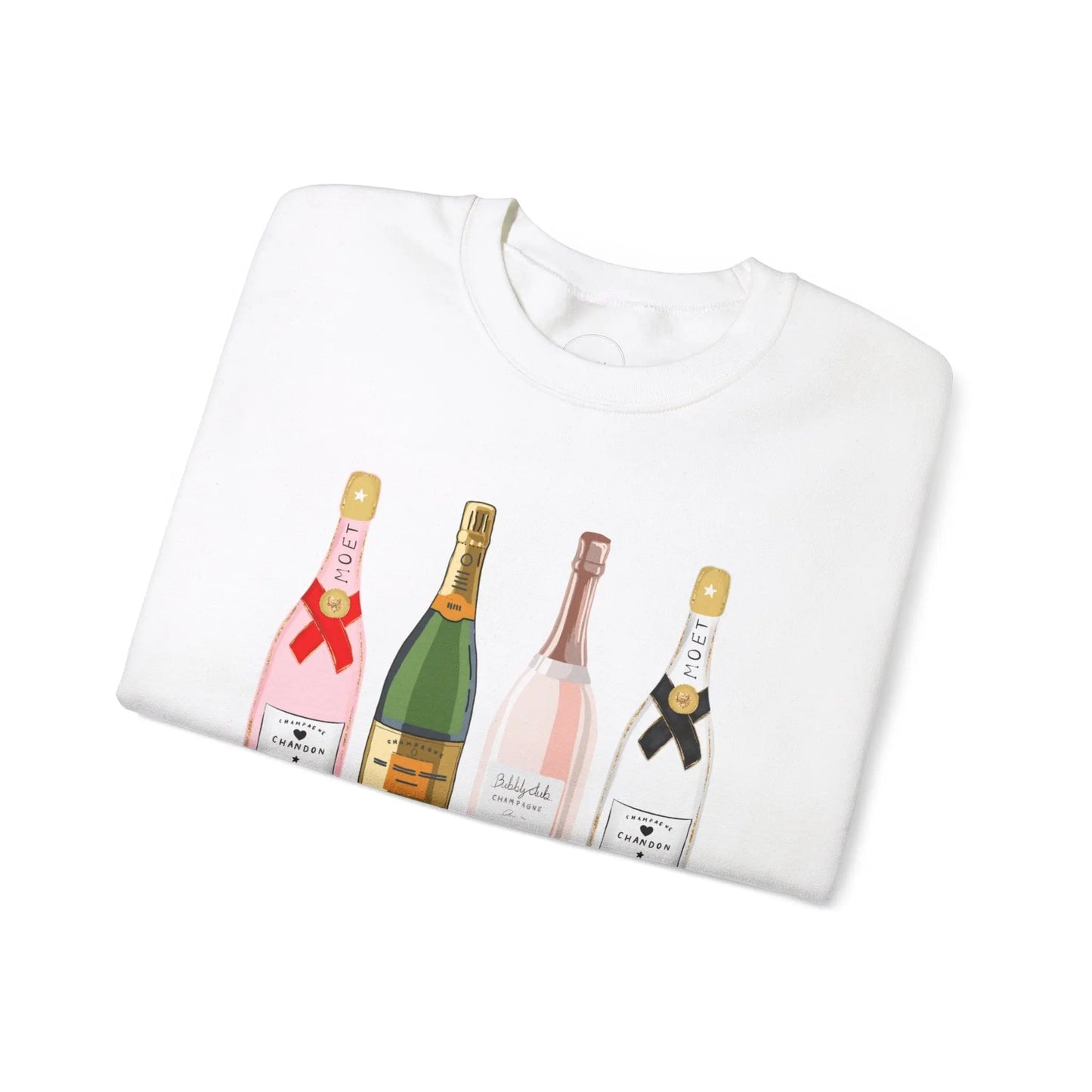 Champagne Problems Crewneck Sweatshirt Printify