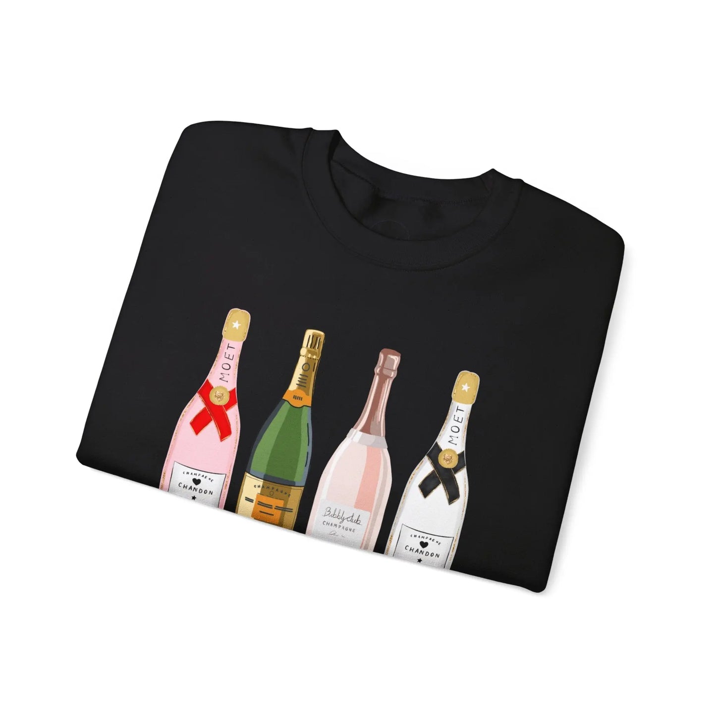 Champagne Problems Crewneck Sweatshirt Printify