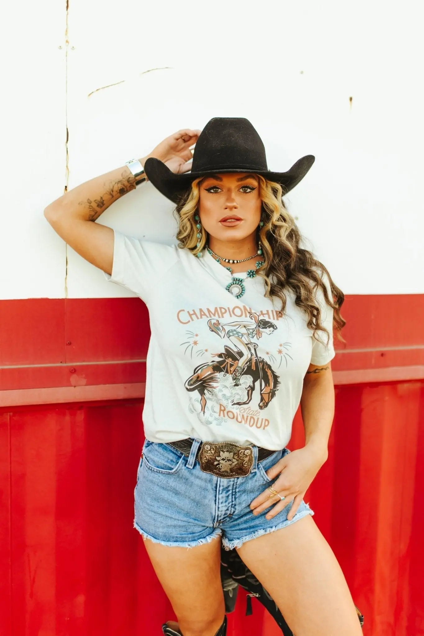 Championship State Roundup Graphic Tee Wild Junkie
