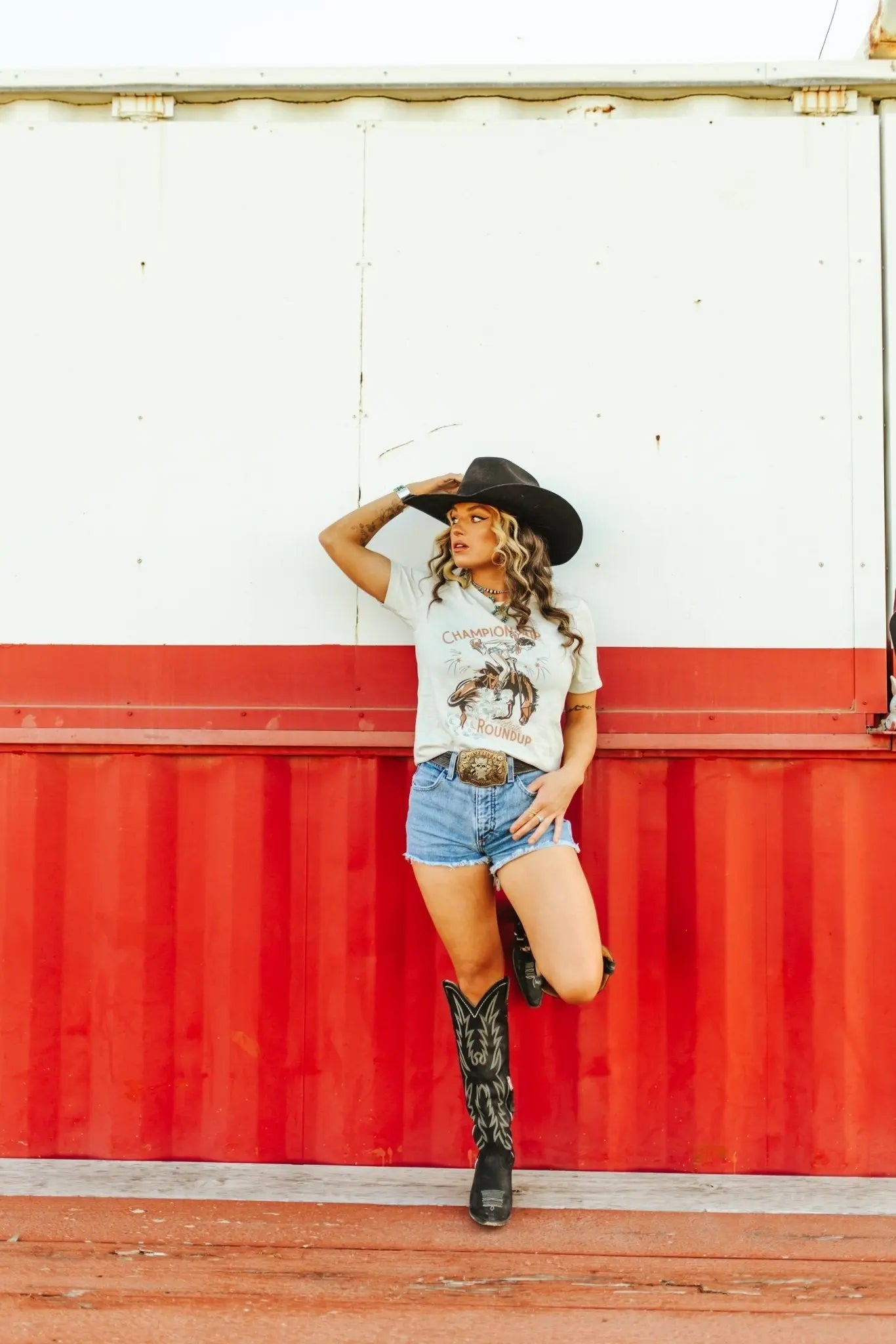 Championship State Roundup Graphic Tee Wild Junkie