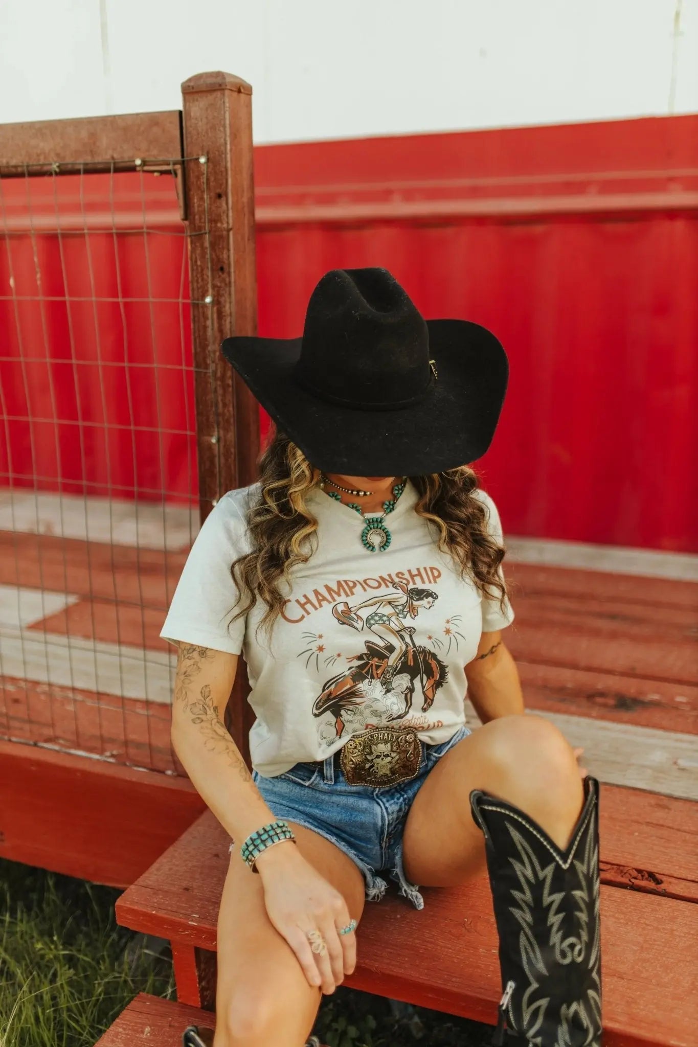 Championship State Roundup Graphic Tee Wild Junkie