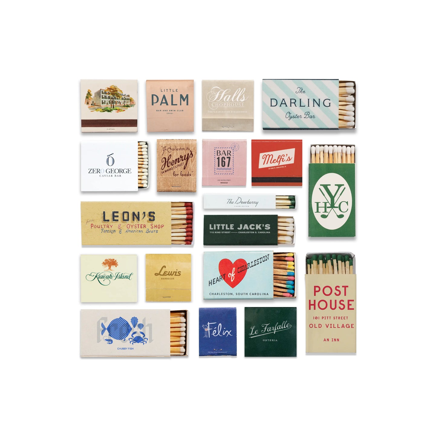 Charleston Collage (New) Match South Shop