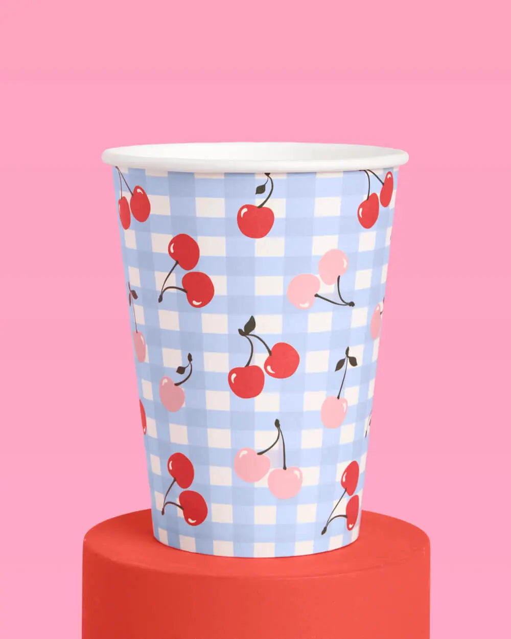 Cherry Cups - 24 paper cups xo, Fetti