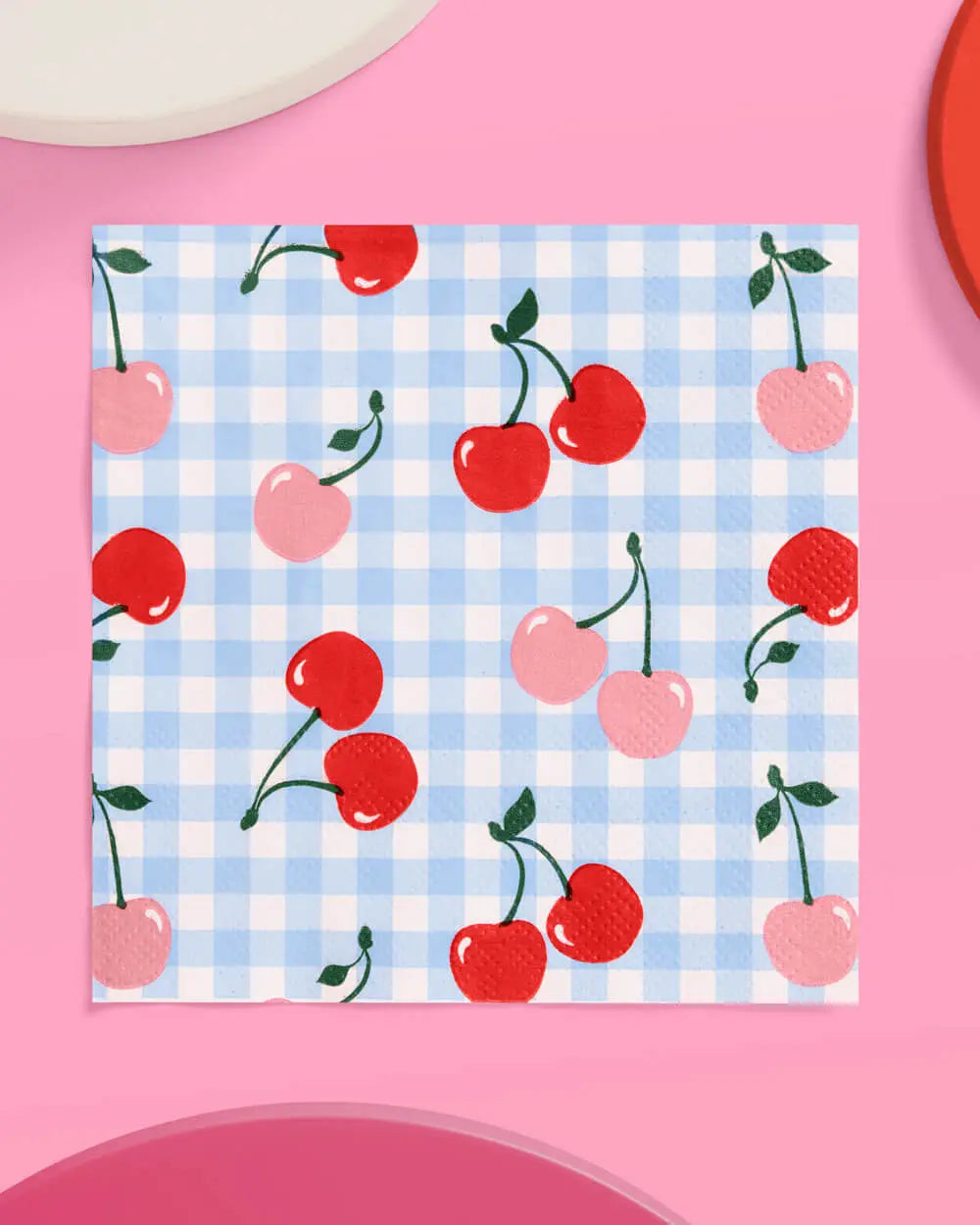 Cherry Napkins - 25 paper napkins xo, Fetti