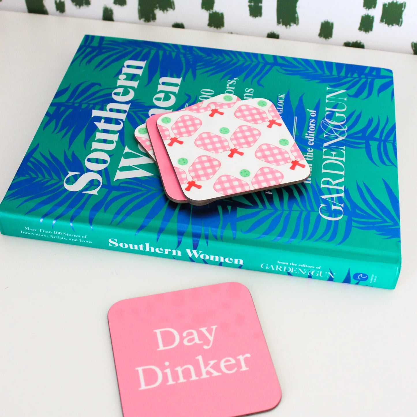 Clairebella Pickleball Coaster Set CB Studio
