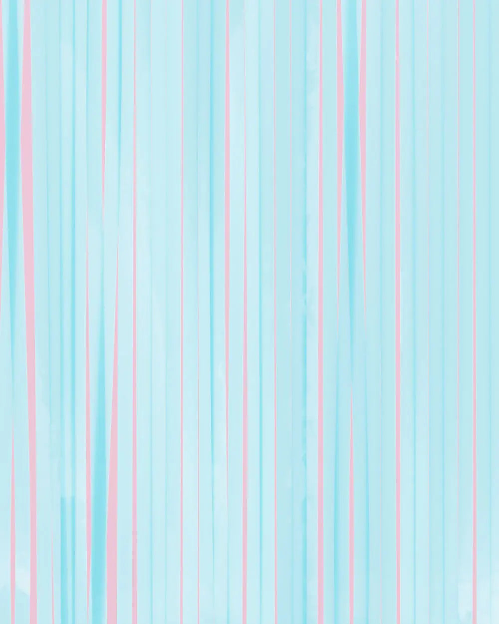 Cloud Nine Curtain - matte blue foil curtain xo, Fetti