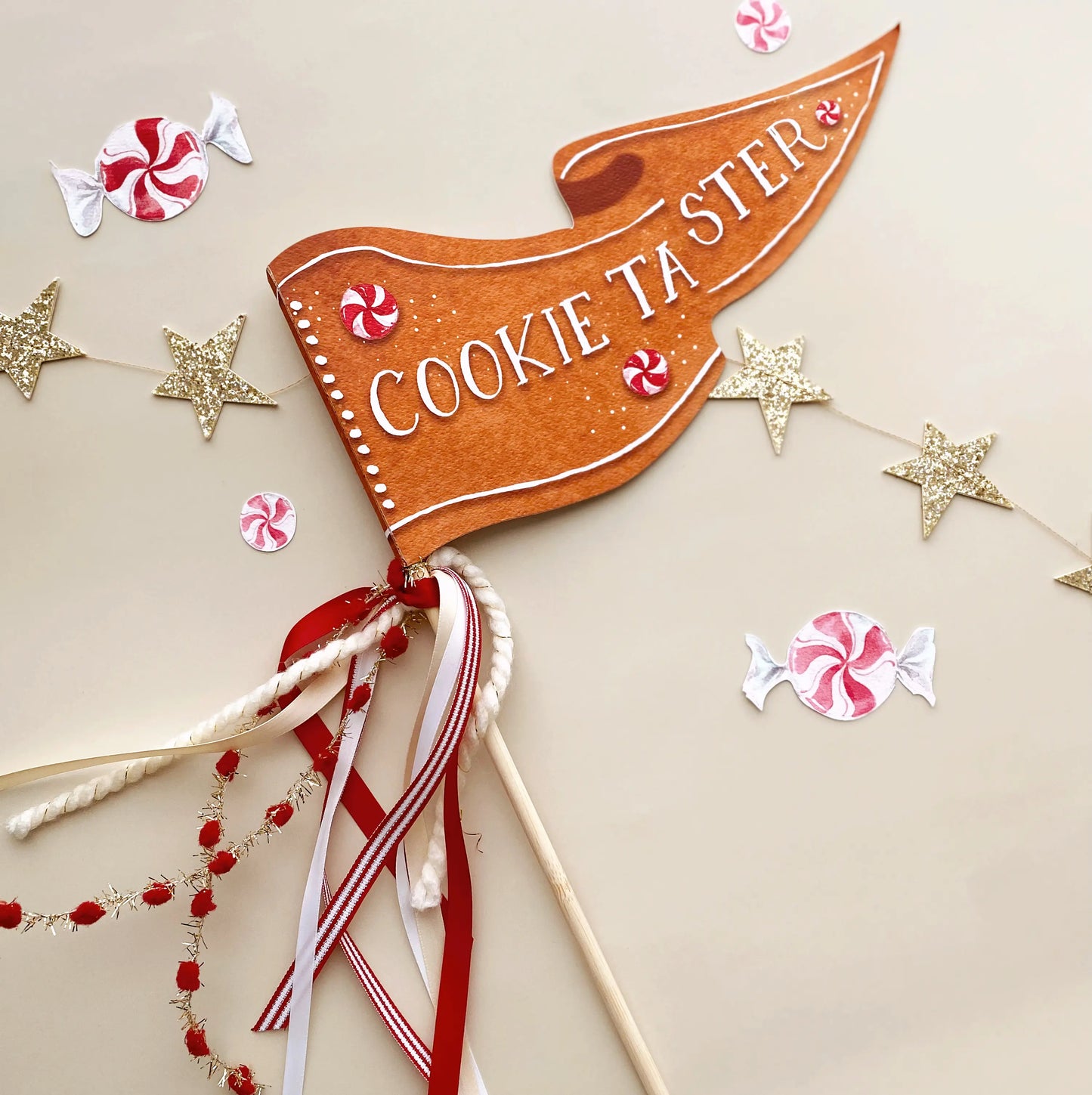 Cookie Taster Party Pennant Cami Monet