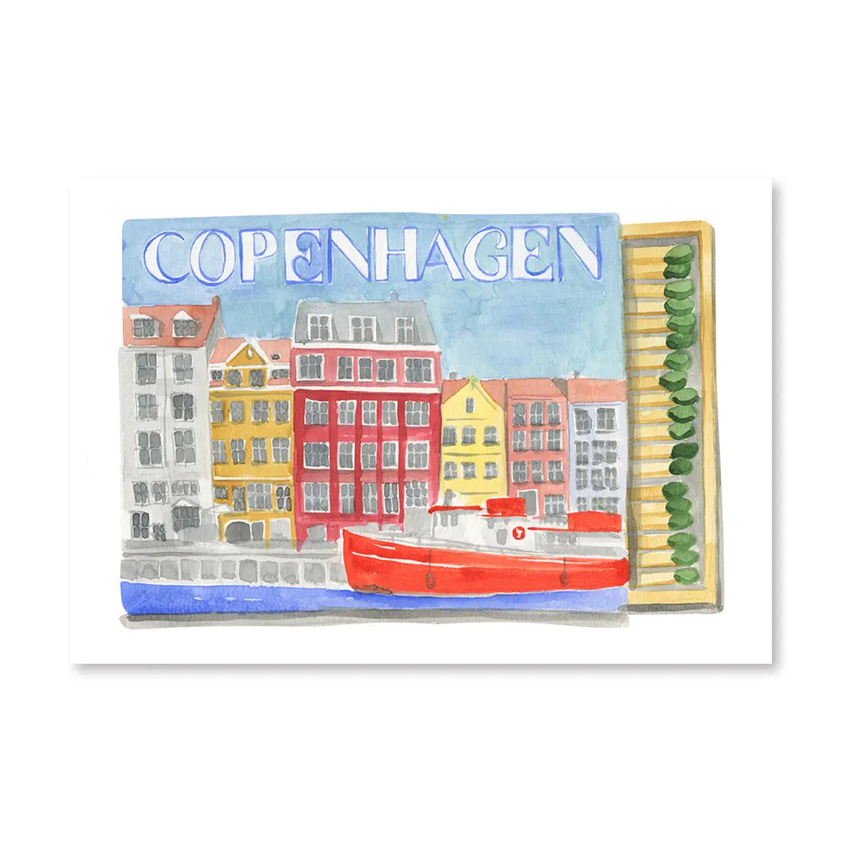 Copenhagen Matchbook Furbish Studio