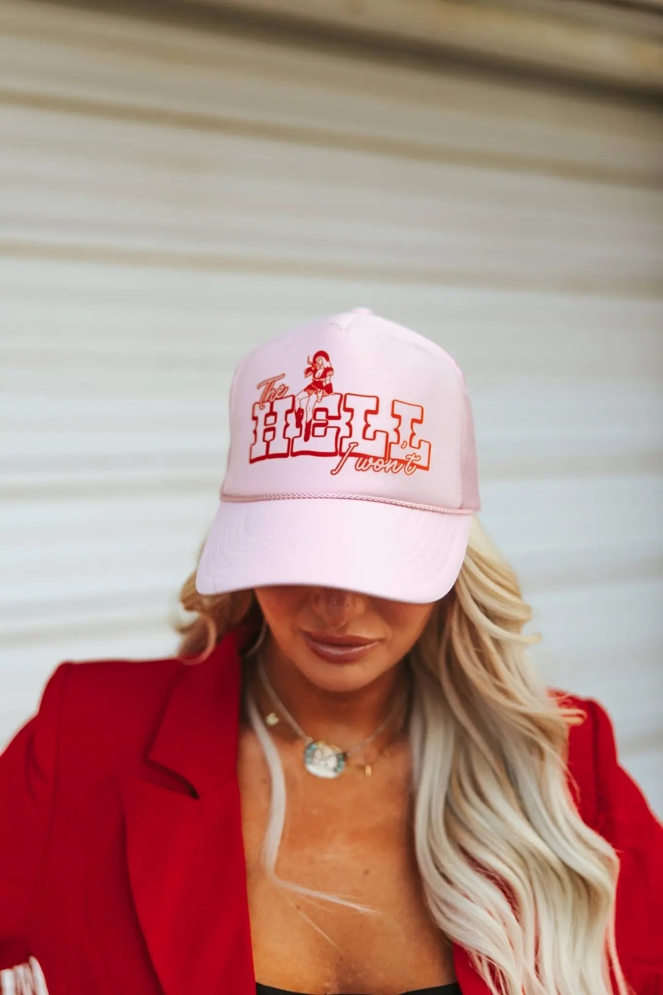 Cowgirl Hell I Won't Trucker Hat Wild Junkie