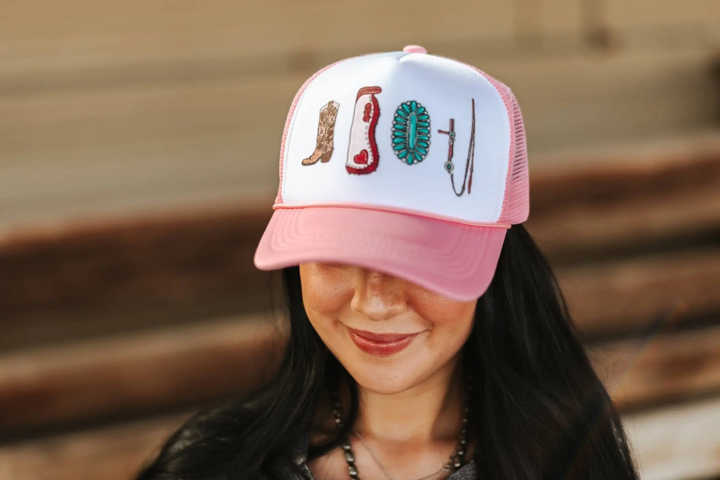 Cowgirl Things Trucker Hat Wild Junkie