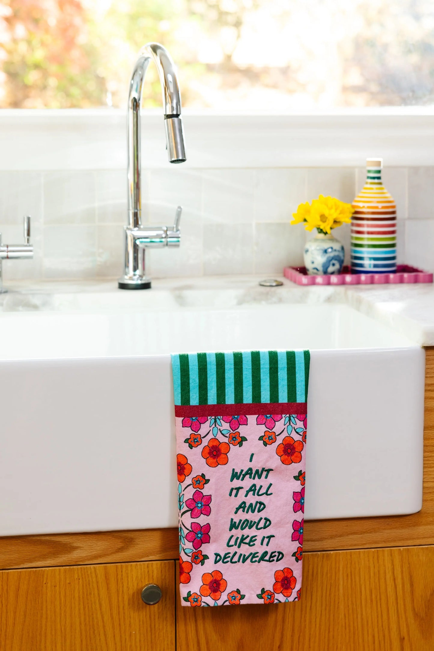 Delivered Dish Towel Furbish Studio