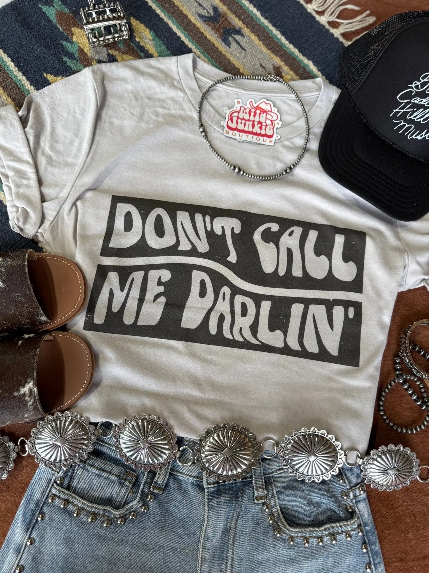 Don't Call Me Darling Graphic Tee Wild Junkie