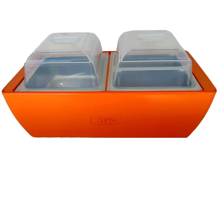 Dubler Party Cooler™ | Orange Burst REVO COOLERS, LLC