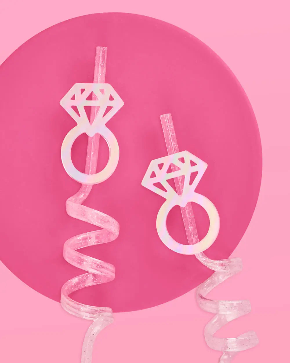 Engaged Era Straws - 12 reusable straws xo, Fetti