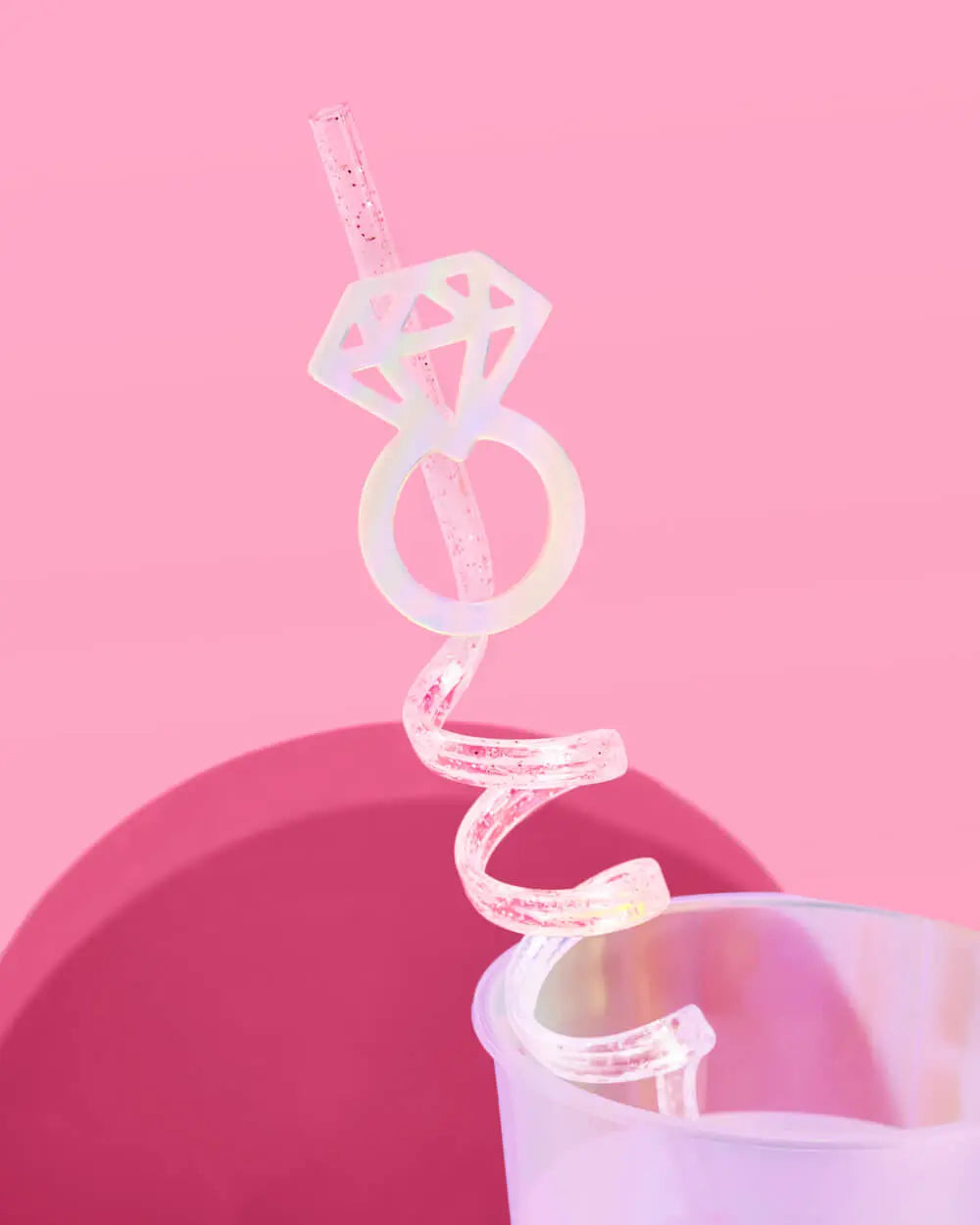 Engaged Era Straws - 12 reusable straws xo, Fetti