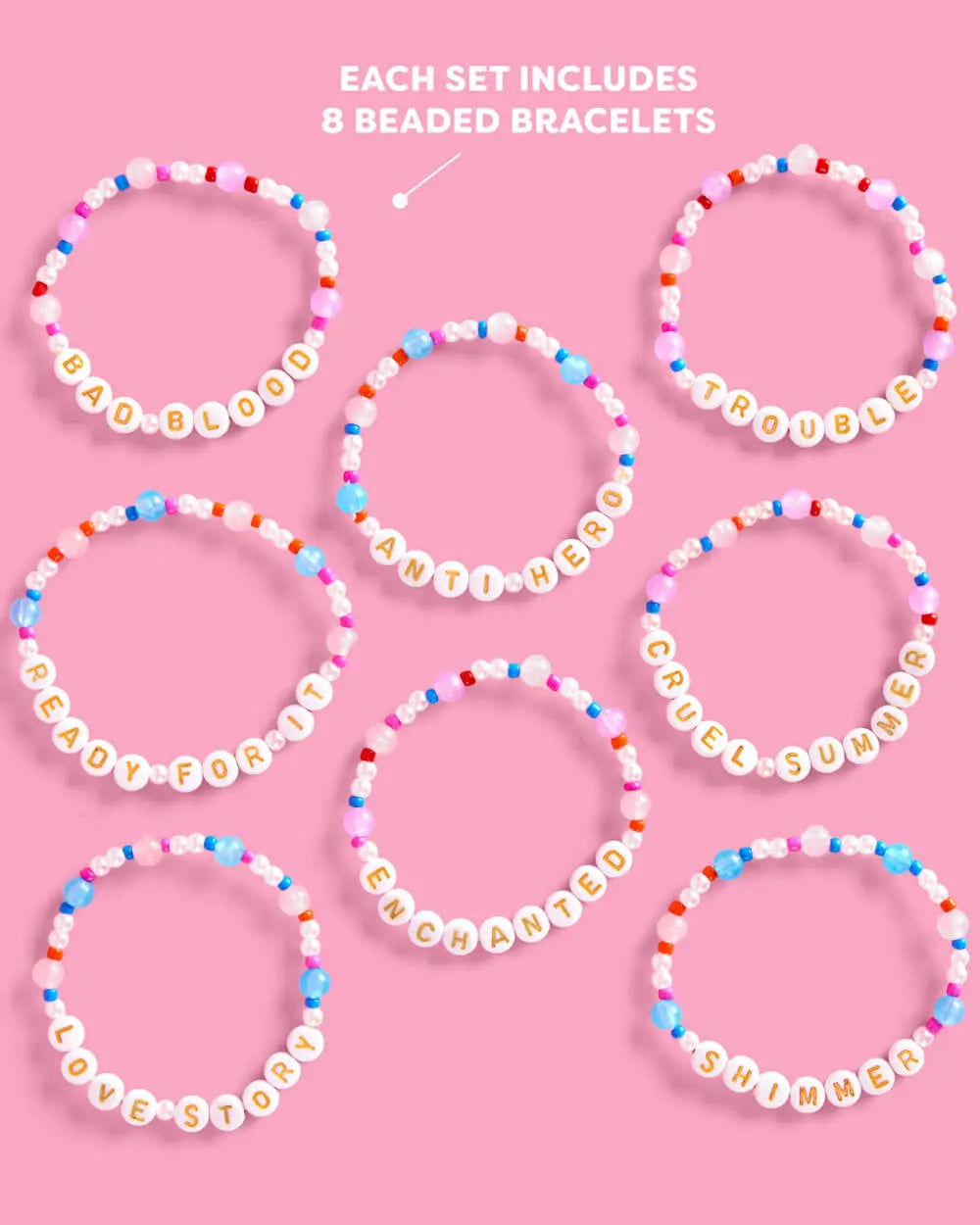 Era Bracelets - 8 friendship bracelets xo, Fetti