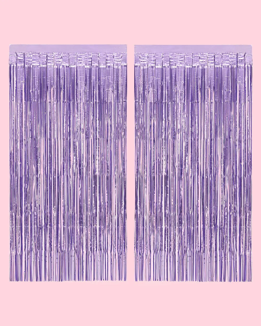Euphoria Curtain - purple foil curtain xo, Fetti