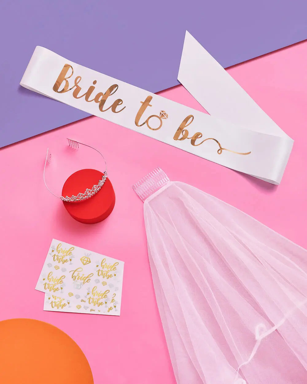 Gettin’ Hitched Kit - gold bach party kit xo, Fetti