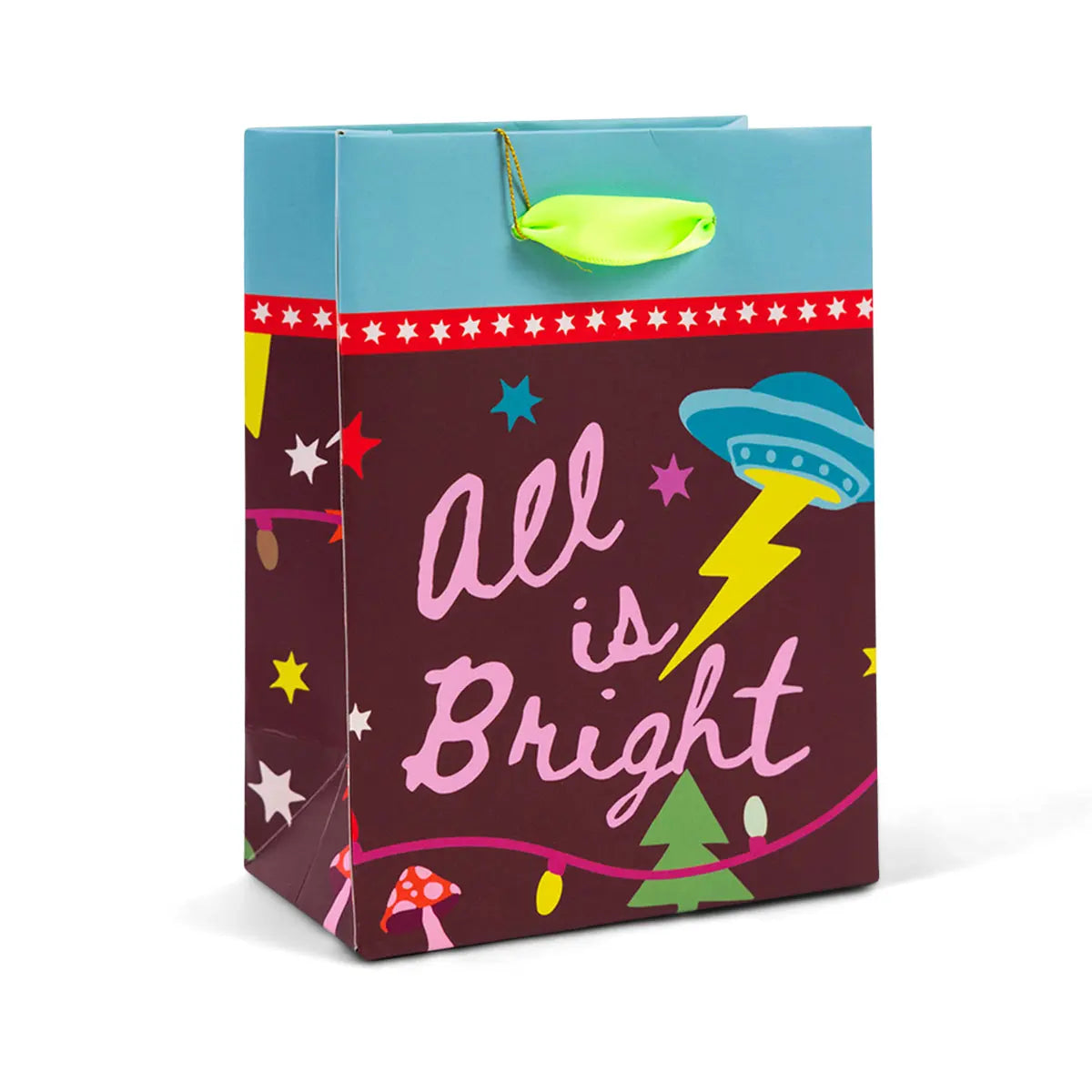 Gift Bag - All Is Bright Furbish Studio