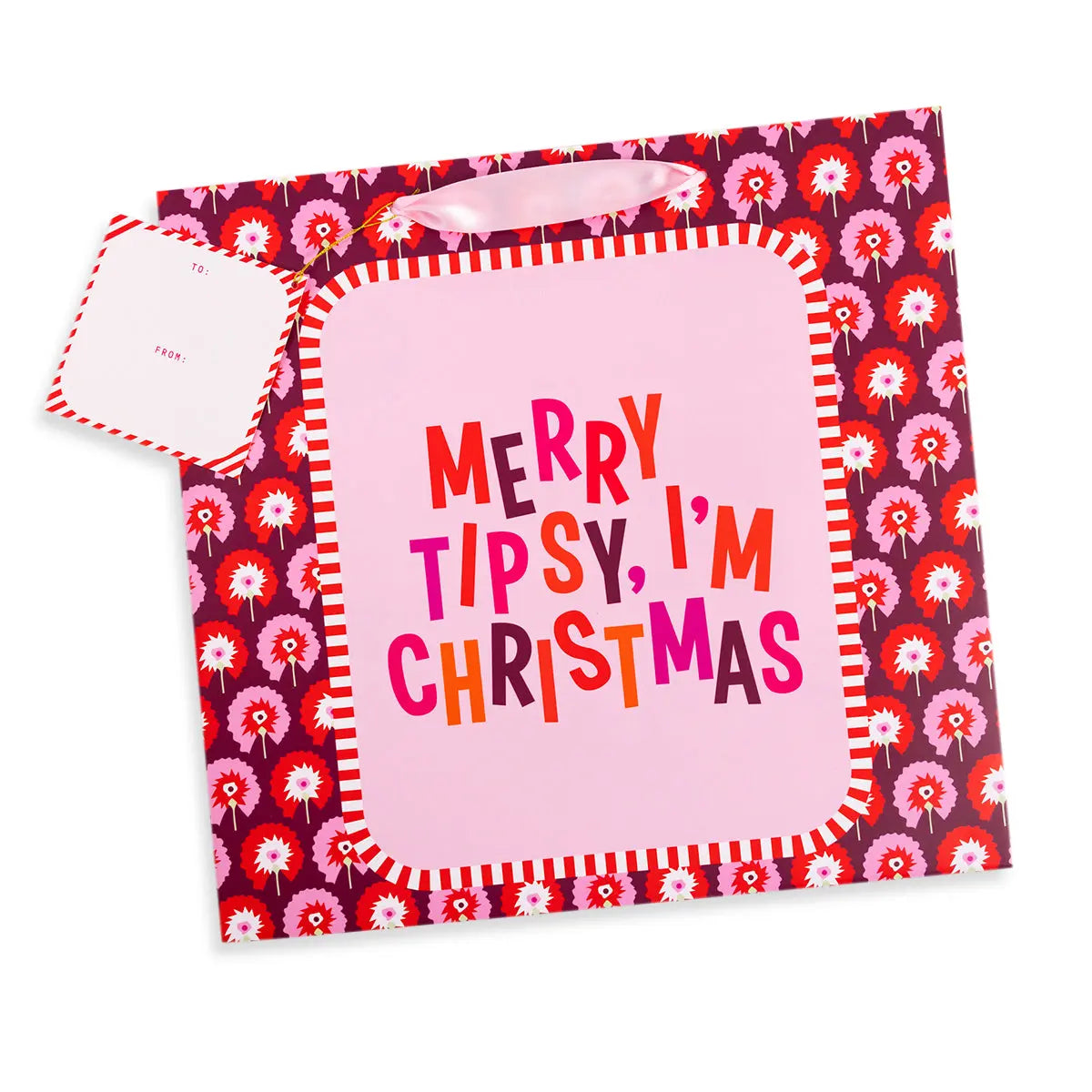 Gift Bag - Merry Tipsy Furbish Studio