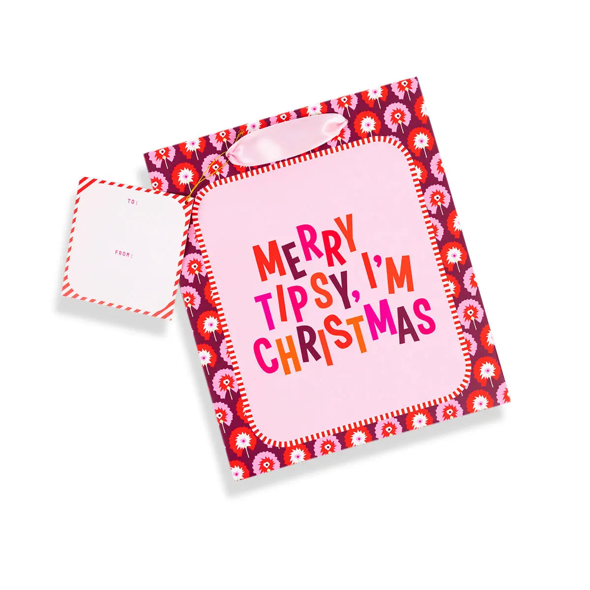 Gift Bag - Merry Tipsy Furbish Studio