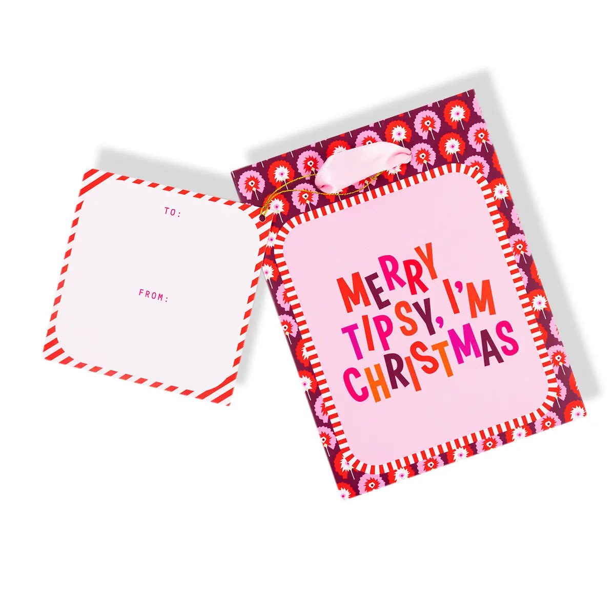 Gift Bag - Merry Tipsy Furbish Studio