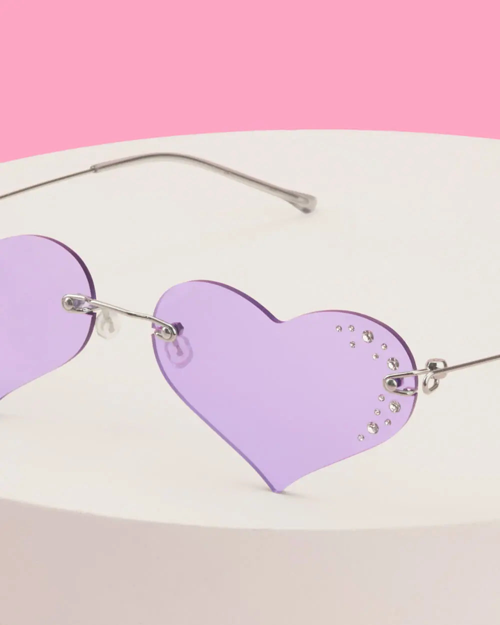Good Idea Sunnies - rhinestone heart sunglasses xo, Fetti
