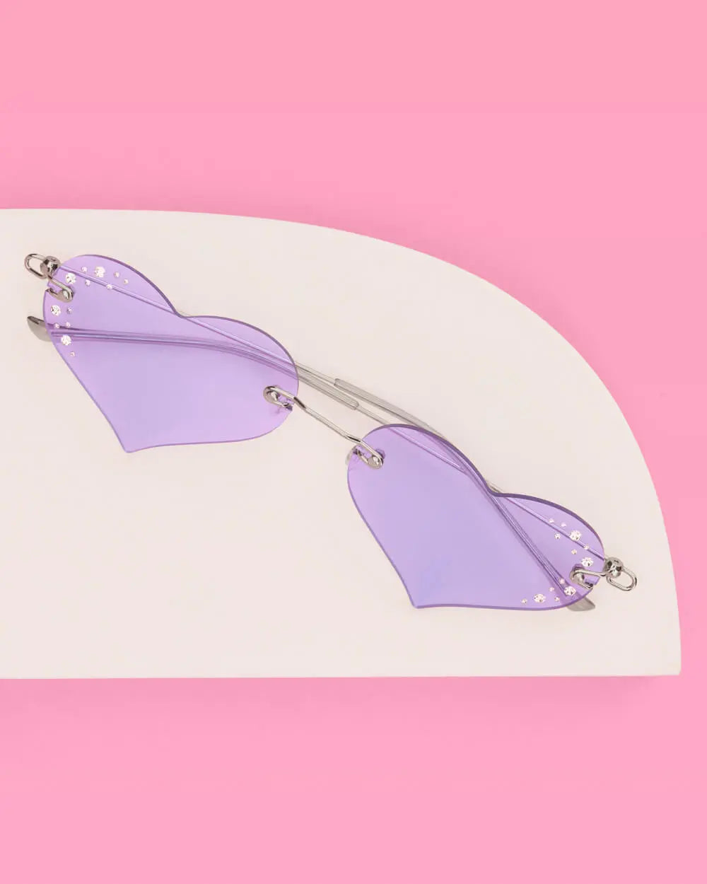 Good Idea Sunnies - rhinestone heart sunglasses xo, Fetti