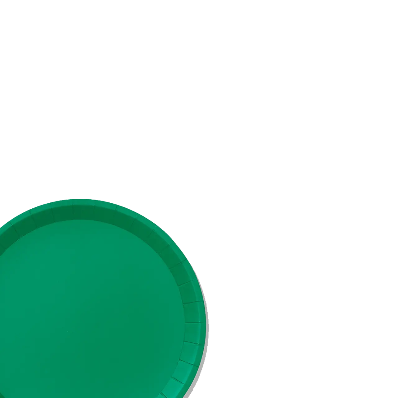 Green Classic Large Plates (10 per pack) Coterie