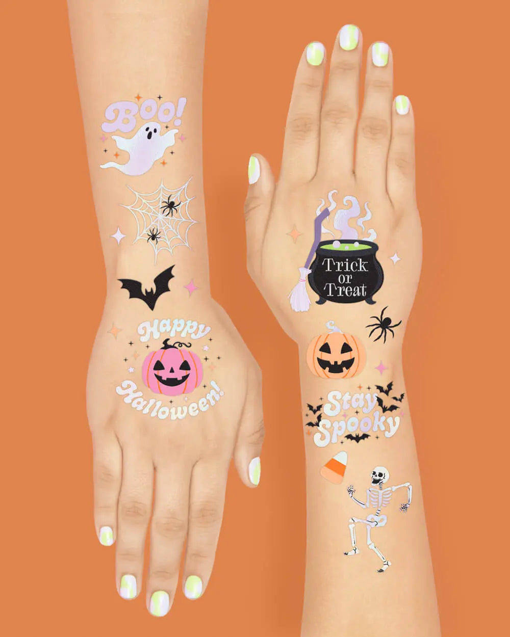 Halloween Tats - 50 temporary tattoos xo, Fetti